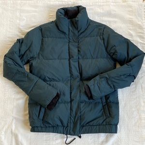 Athleta - Teal Puffer Jacket